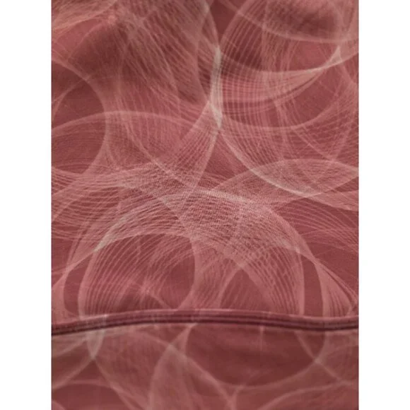 Lululemon Free to Be High-Neck Long-Line Luxtreme Wine Yoga Sports Bra Sz 8 - Picture 5 of 6